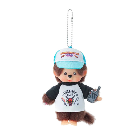 Monchhichi | Stranger Things x Monchhichi Keychain (Hellfire Club)