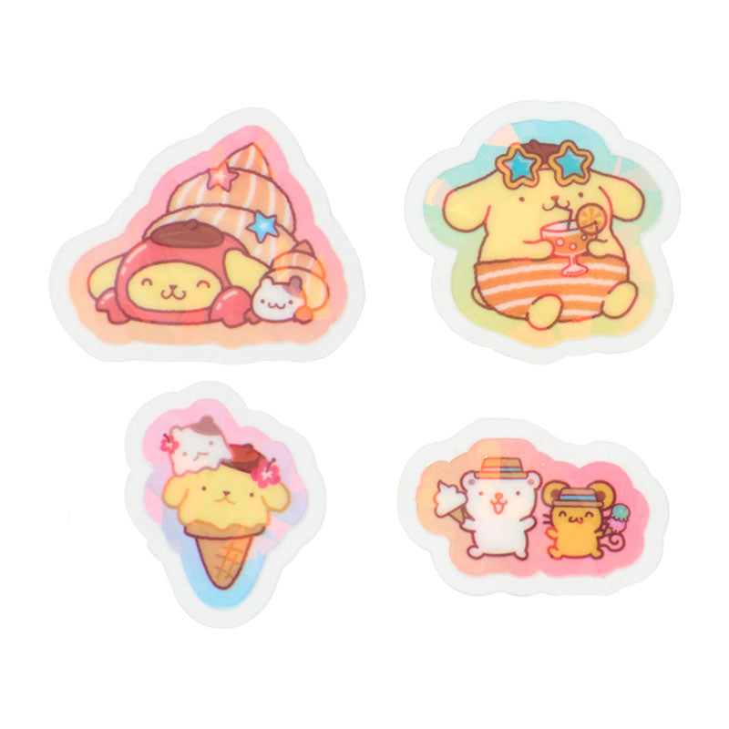 Sanrio | Sanrio Characters Summer Themed Sticker Pack - Pompompurin