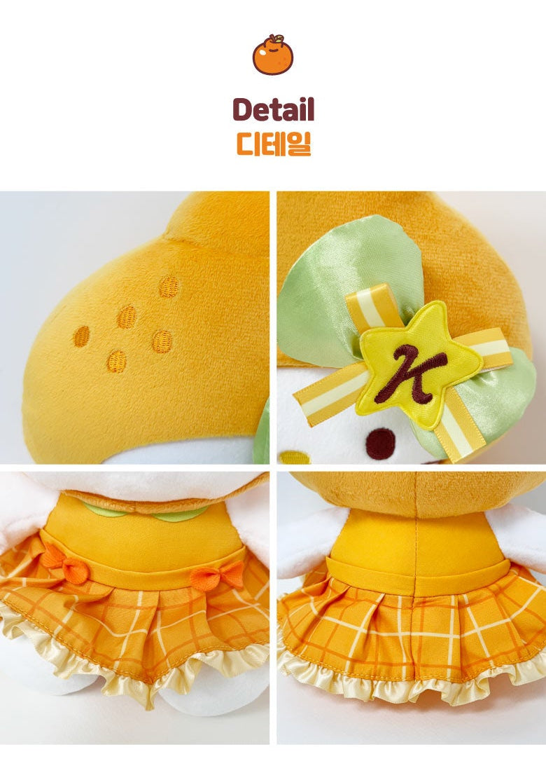 Sanrio Korea | Sanrio Hello Kitty Jeju Island Limited Hallabong (Citrus Fruit) Plush Toy