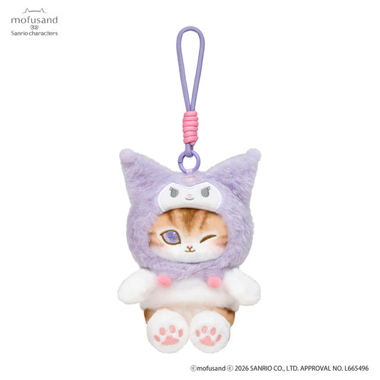 Mofusand | Sanrio Characters x Mofusand Fluffy Mascot - Kuromi
