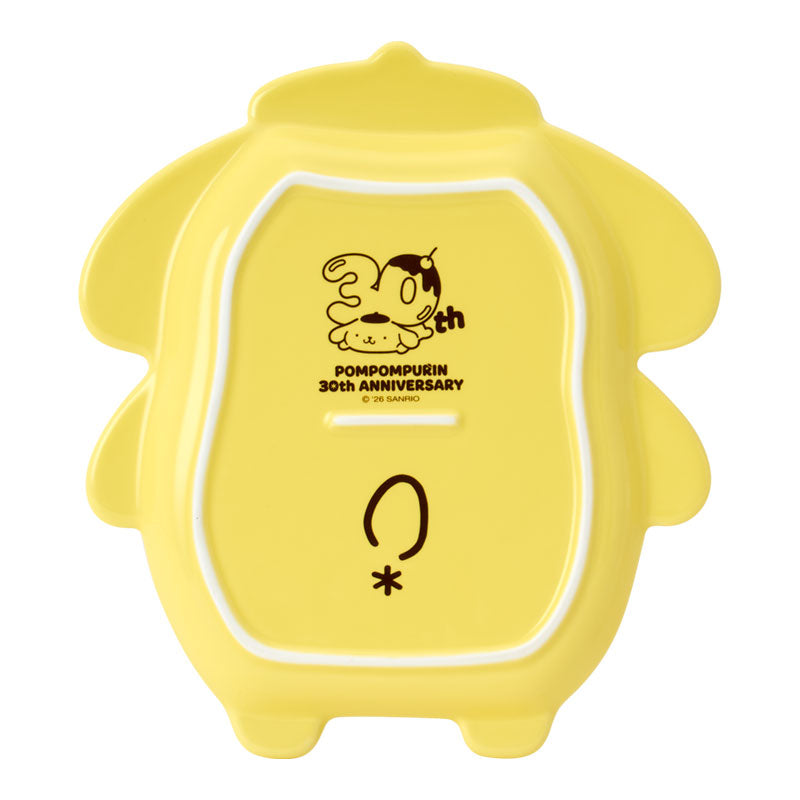 Sanrio | Pompompurin 30th Anniversary "Pudding Full and Happy Pudding Design Series" Character-Shaped Plate Set
