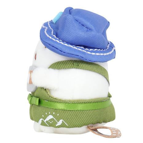 San-X | Sumikko Gurashi Private Camp Hand-held Tenori Plush Toy - Polar Bear