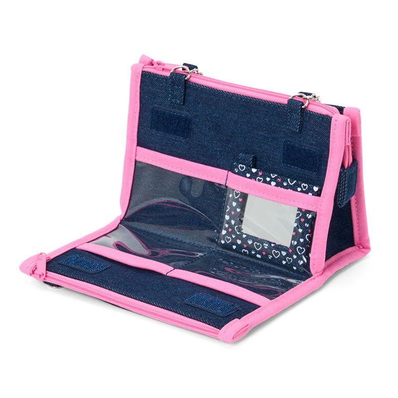 Sanrio | Sanrio Characters Munekyun Heisei Girls' Items Denim Pouch - Ushana