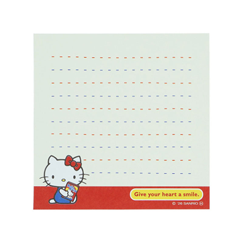 Sanrio | Sanrio Characters Square Memo - Hello Kitty (White)