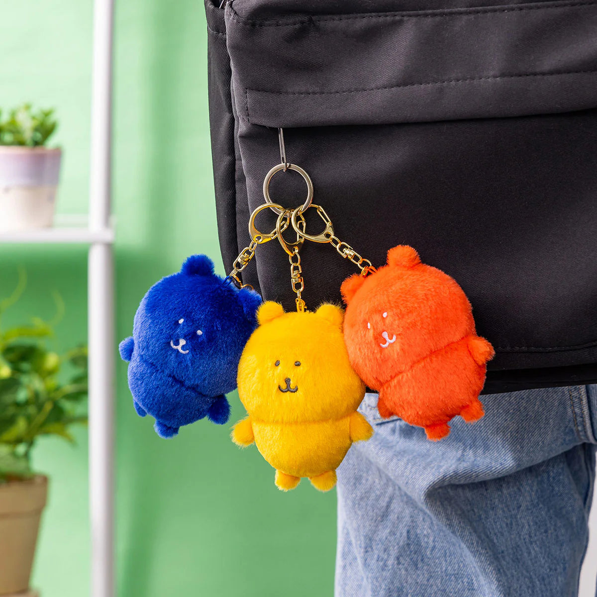 Nagano | Nagano Characters Colorful Joke Bear Mascot - Yellow