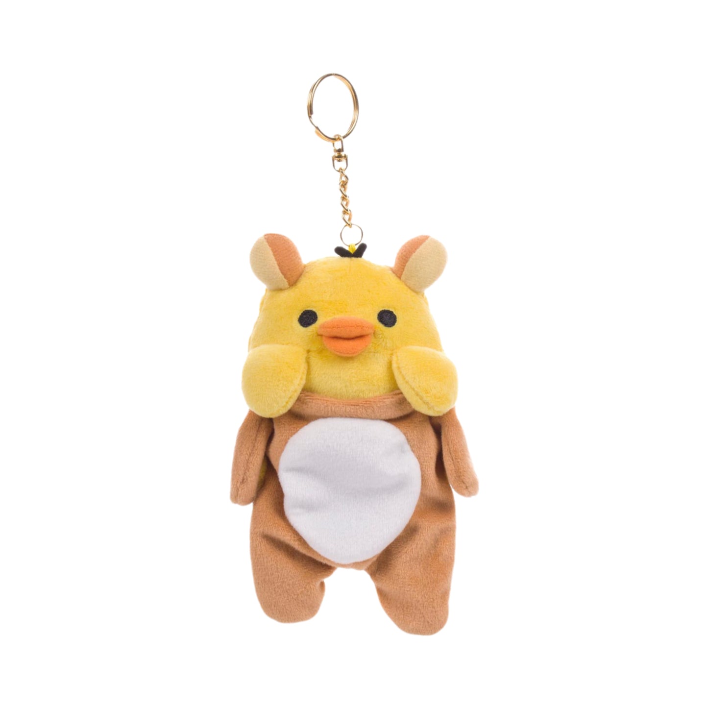 San-X | Rilakkuma Onesie Outfit Plush Keychain