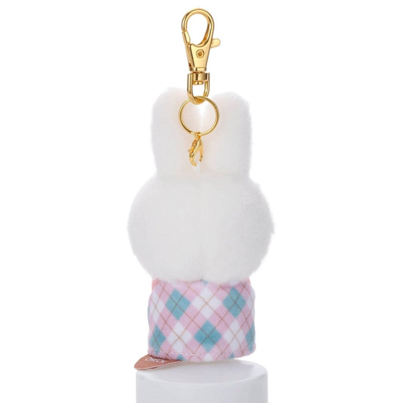 Miffy | Miffy Check Series Bruna Mascot - Pink