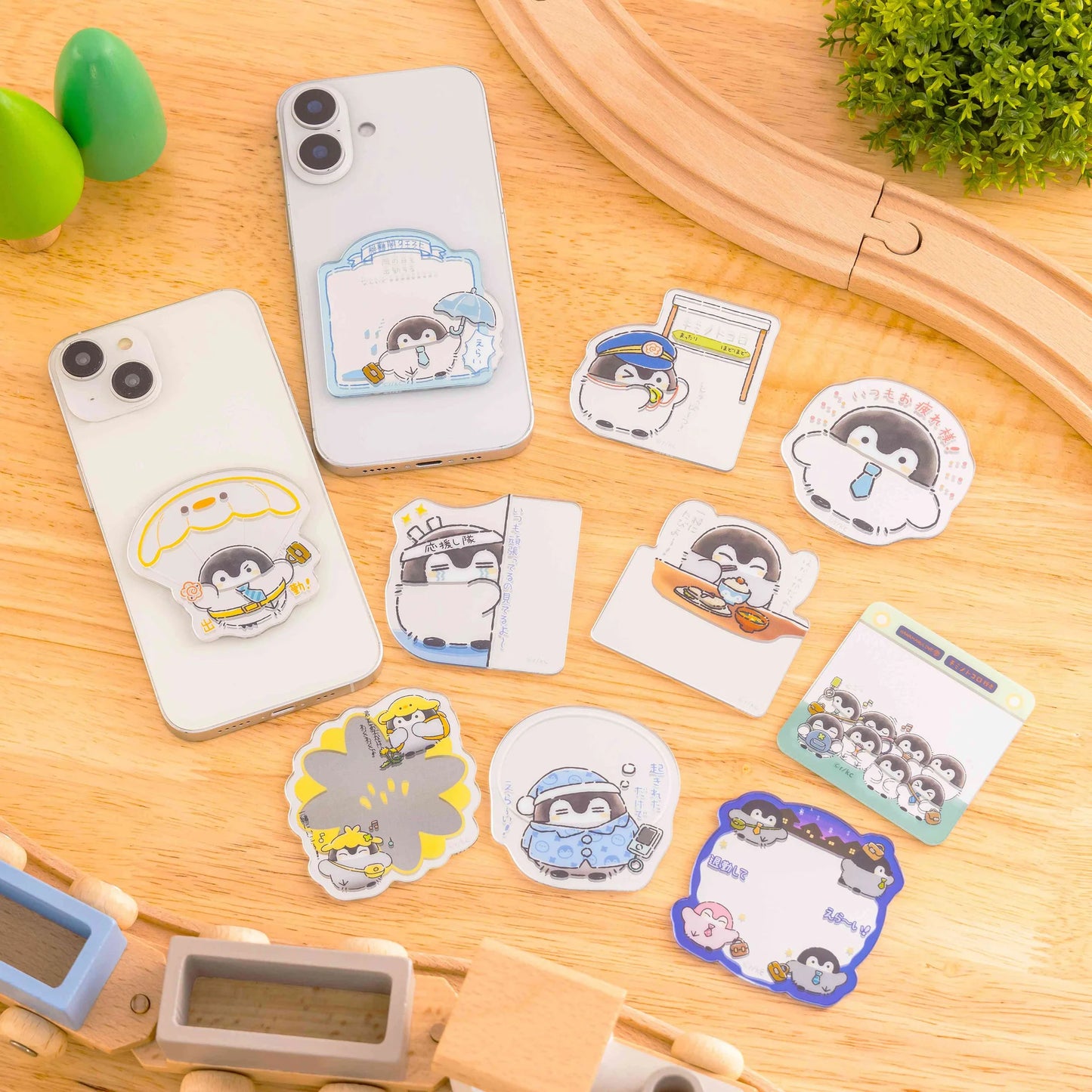 Koupen-Chan | Koupen-chan TV Anime “Hanamaru Life” Trading Acrylic Mirror Sticker Blind Box (10 Types)