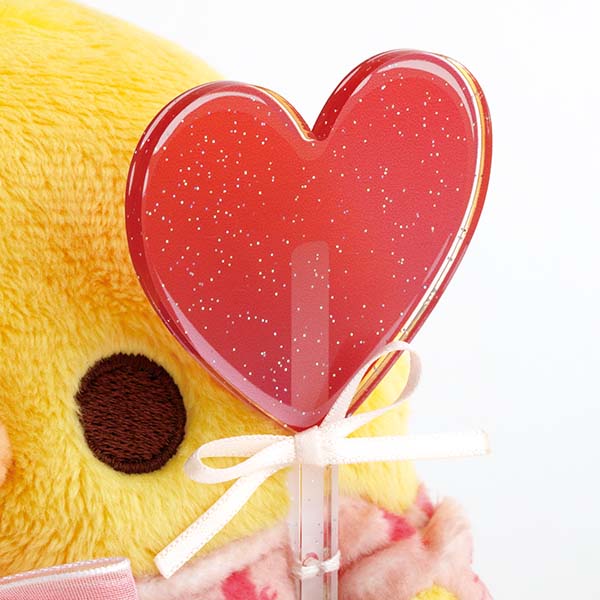 San-X | Rilakkuma Heart Collection Plush Toy - Kiiroitori