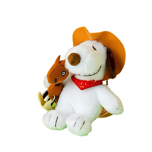 PEANUTS | Snoopy Year of Horse 2026 Limited Plush Keychain L