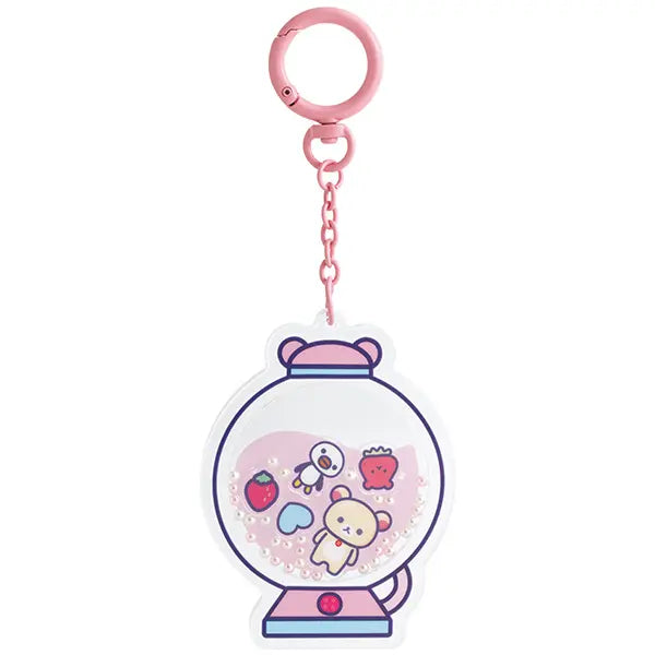 San-X | Rilakkuma Lab Theme Shaka Shaka Acrylic Keychain - Korilakkuma