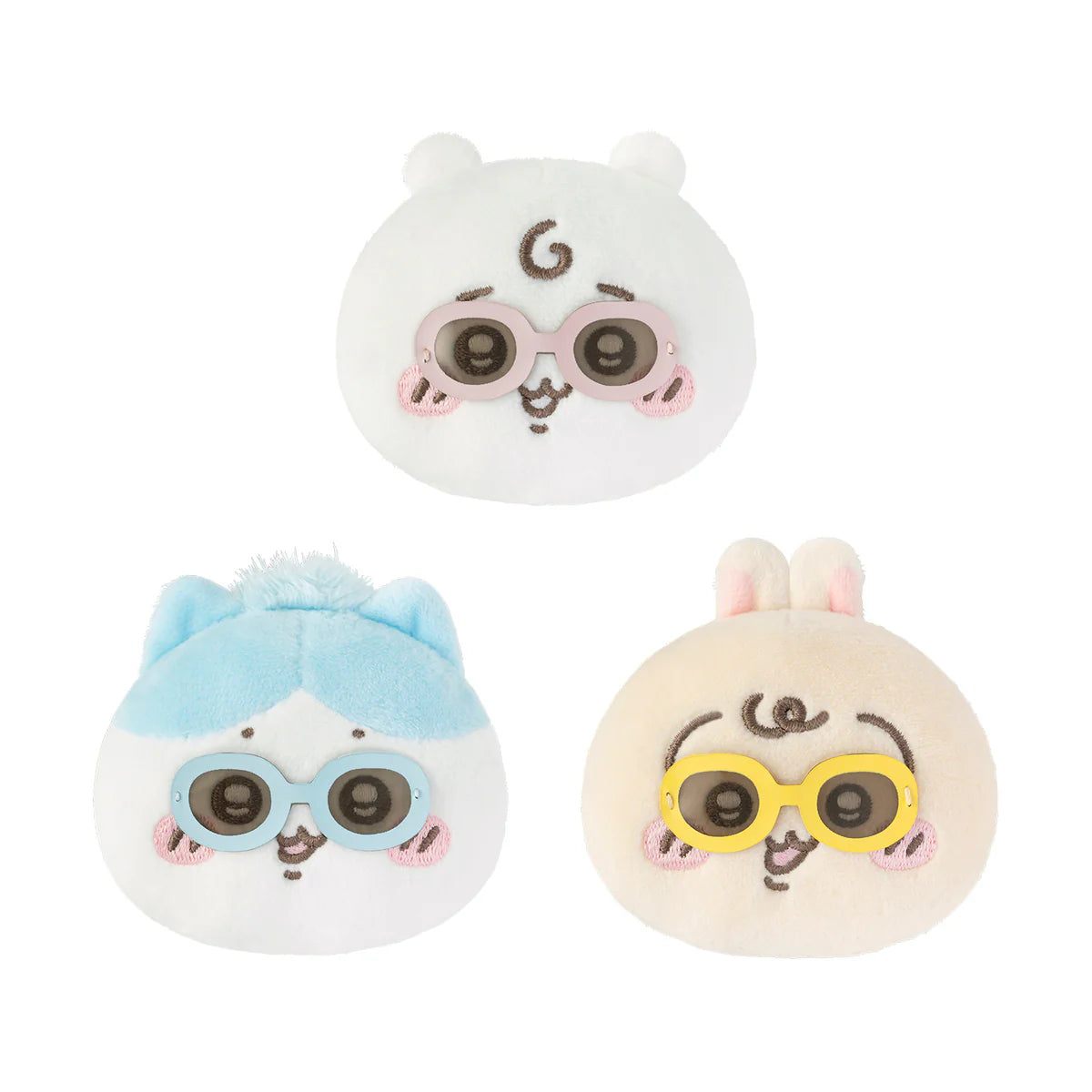 Chiikawa | 'Chiikawa Baby Plush Face Badge Set