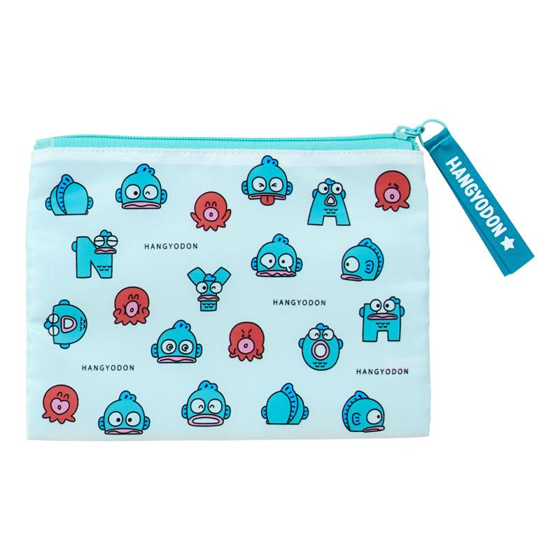 Sanrio | Hangyodon & Bad Badtz-Maru Funny Face Drawstring Pouch Set (2 Pieces) - Hangyodon