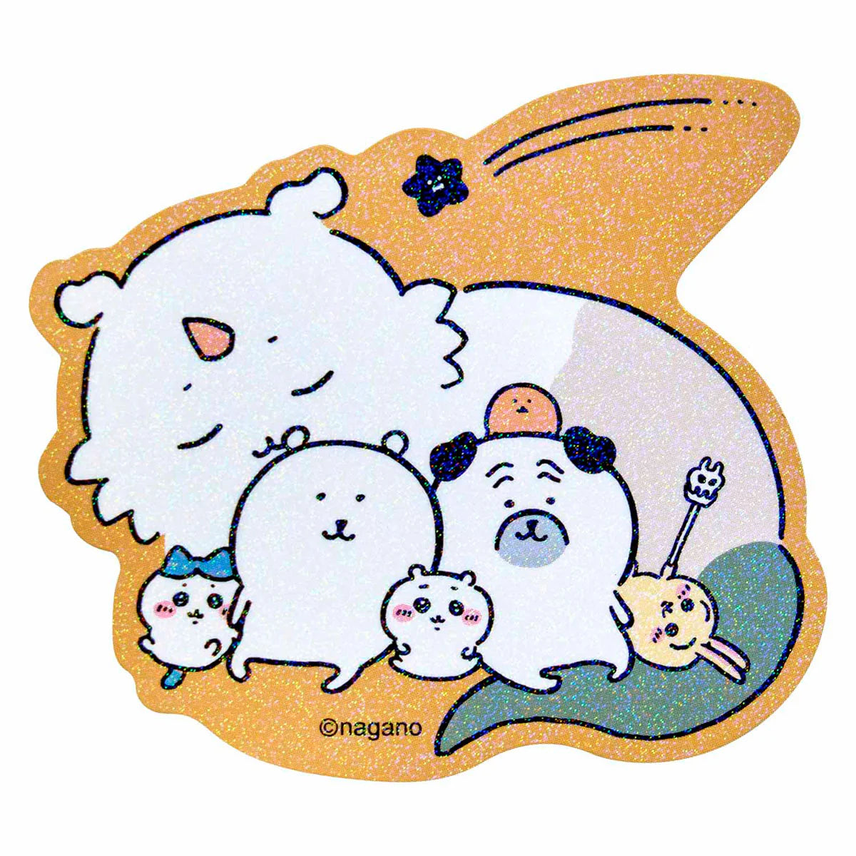 Nagano | Nagano Friends Hologram Smartphone Sticker Blind Box (12 Types)