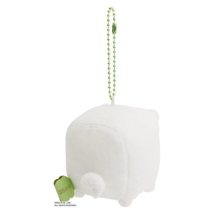 San-X | Universe Always Together Hanging Plush Toy - Monokuro Boo (White)