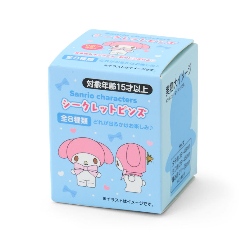 Sanrio | Sanrio Characters Grand Prize Vol.2 Logo Ribbon Secret Pin B Blind Box (8 Types)