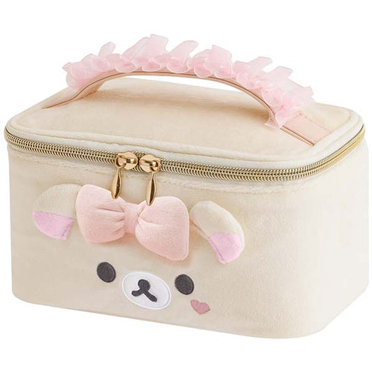 San-X | Rilakkuma Makeup Rilakkuma Makeup Bag - Korilakkuma