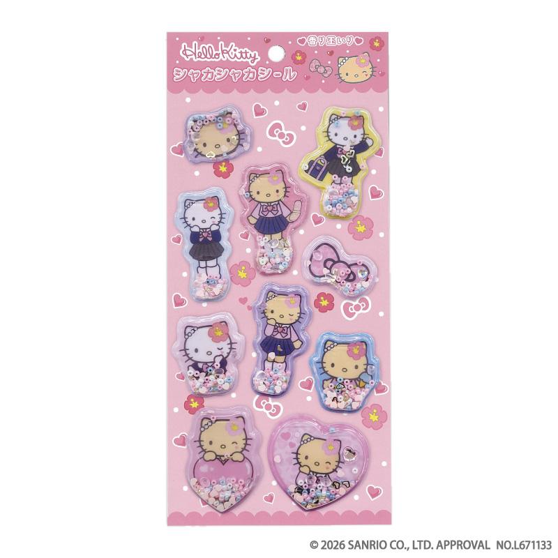 Sanrio | Sanrio Characters Kogyaru Shaker Sticker - Hello Kitty