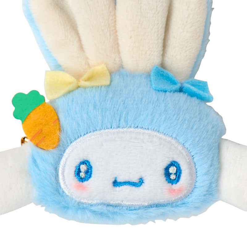 Sanrio | Sanrio Characters Fluffy Rabbit Face-Shaped Hair Clip - Cinnamoroll