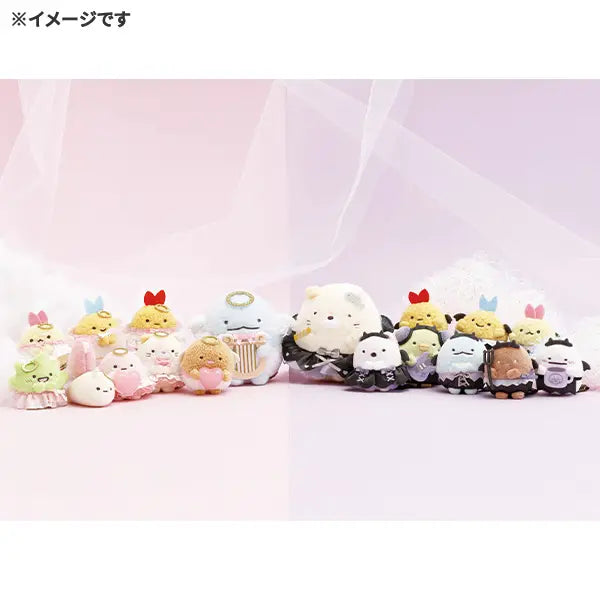 San-X | Sumikko Gurashi Angel & Devil Assorted Hand-held Tenori Plush Toy - Angel