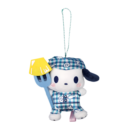 Sanrio | Heart-Pounding Exhibition | Thanat x Pochacco Plush Keychain