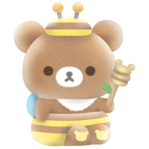 San-X | Rilakkuma Petit Collection Honey Mascot - Chairoikoguma