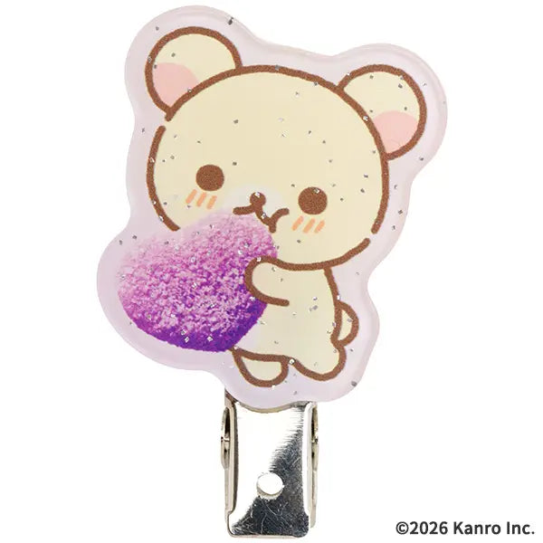San-X | Puré x Rilakkuma Hair Clip - B