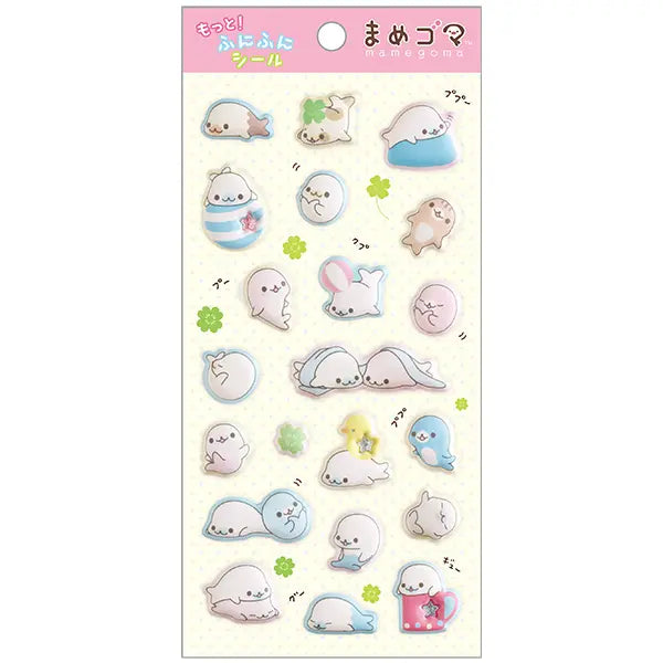 San-X | San-X Universe Funifuni Sticker Sheet - Mamegoma