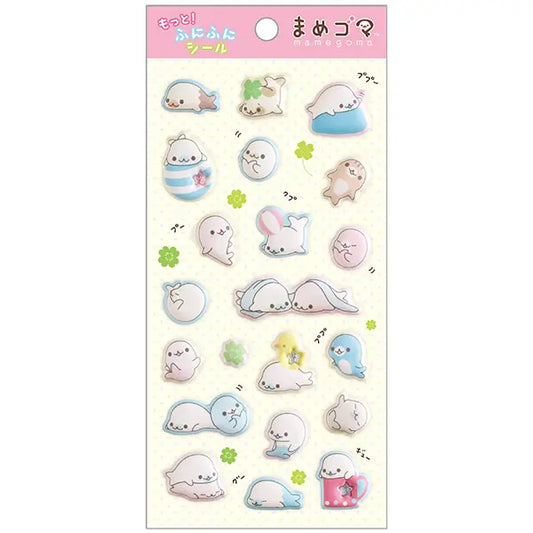 San-X | San-X Universe Funifuni Sticker Sheet - Mamegoma