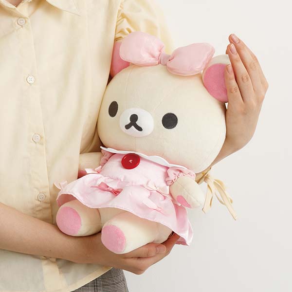San-X | Rilakkuma Makeup Rilakkuma Plush Toy L - Chairoikoguma