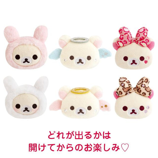 San-X | Rilakkuma 'Lots of Korilakkuma' Series Plush Badge Blind Box (6 Types)