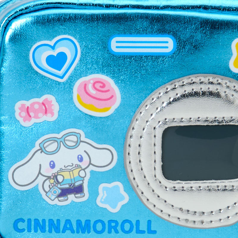 Sanrio | Sanrio Characters Sparkling School Trip Camera Style Pouch - Cinnamoroll