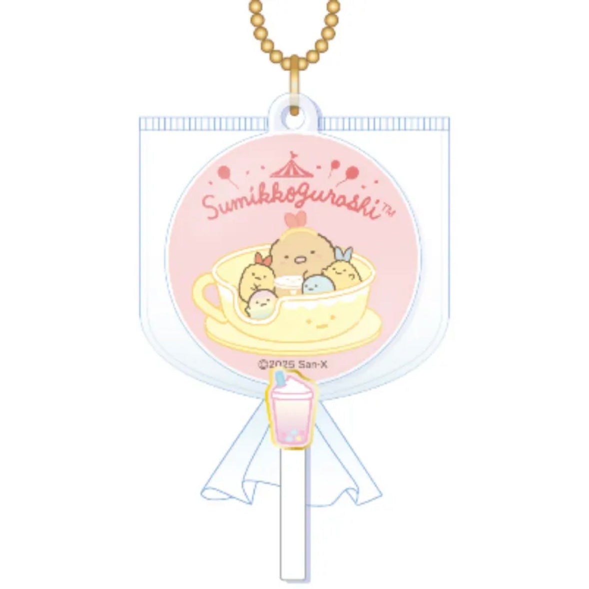 San-X | Sumikko Gurashi Candy Collection Lollipop Keychain - Coral
