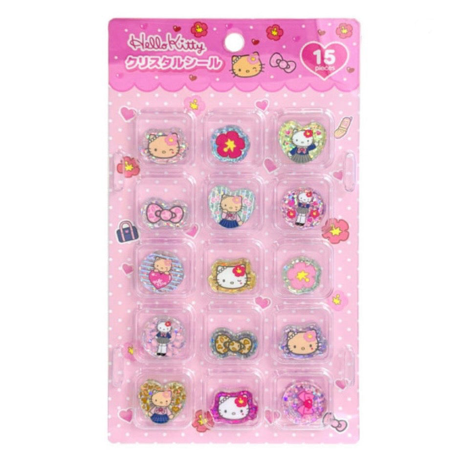 Sanrio | Sanrio Characters Kogyaru Crystal Sticker - Hello Kitty