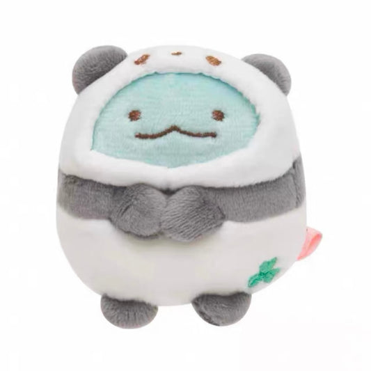 San-X | Sumikko Gurashi Panda Themed Hand-held Tenori Plush Toy - Tokage
