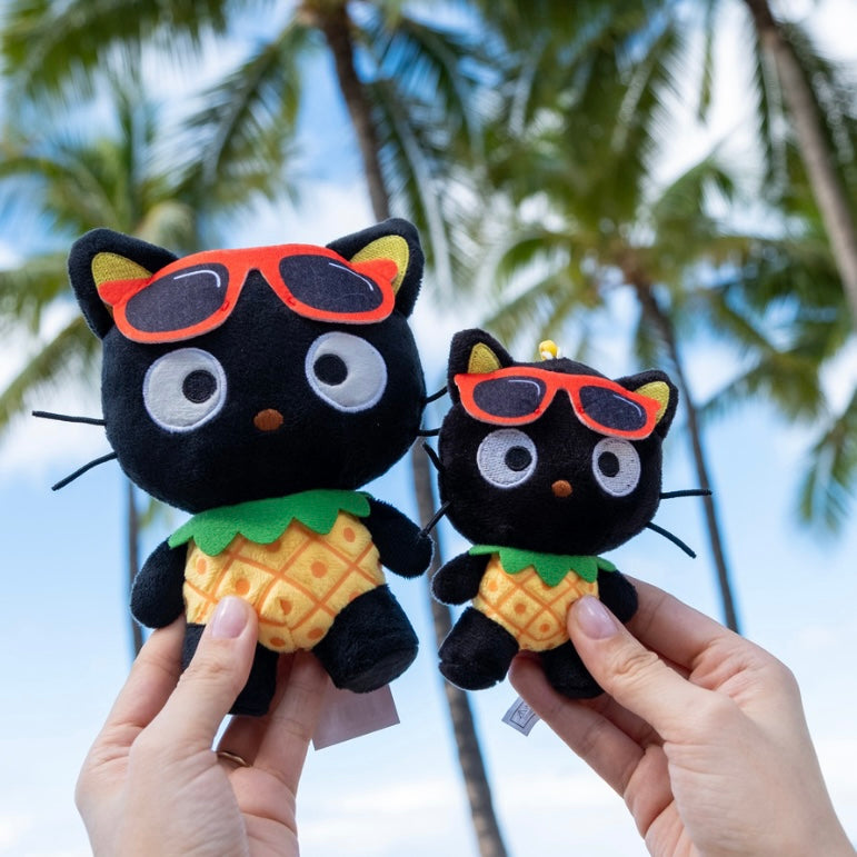 Sanrio | Hawaii Limited | Chococat® Plush 4" w/ Strap - Pineapple