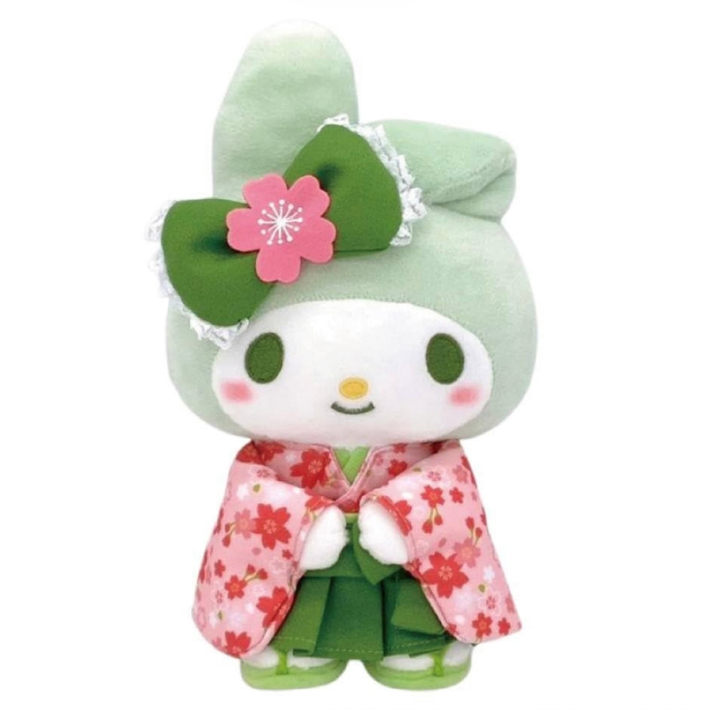 Sanrio | Sakura Matcha Kimono Design Plush Toy - My Melody