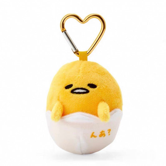 Sanrio | New Heart Carabiner Collection | Gudetama Mascot Holder