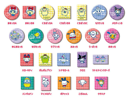 Tamagotchi x Sanrio C | Arekore Petit Can Badge Blind Box [1Box:46pcs]