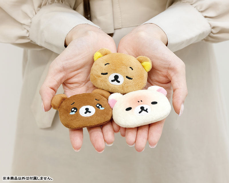 San-X | Rilakkuma Emojis Plush Toy Plush Badge AB27102 - Rilakkuma