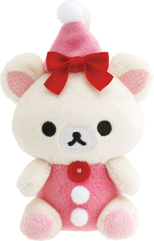 San-X | Rilakkuma Assorted Tenori | Christmas 2024 Assorted Ornament Tenori Hand-held Plush MO76101