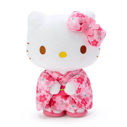 Sanrio | Sakura Kimono Design Plush Toy - Hello Kitty (Pink)