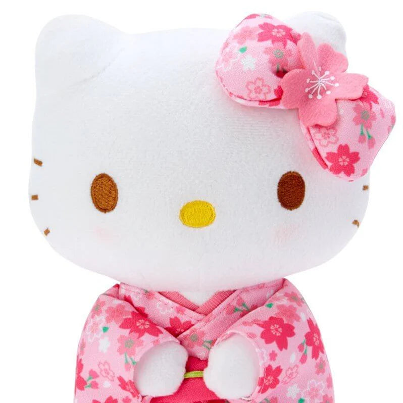 Sanrio | Sakura Kimono Design Plush Toy - Hello Kitty (Pink)