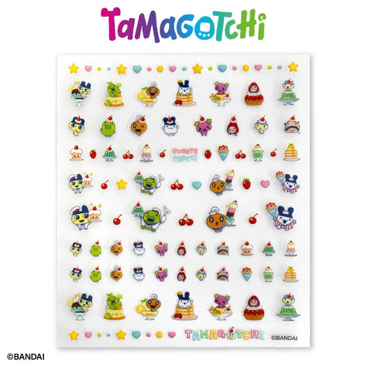 Thank You Mart exclusive x Tamagotchi Collaboration Nail Parts Stickers