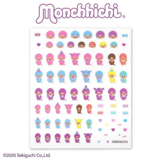 Thank You Mart exclusive x Monchhichi Collaboration Nail Parts Stickers