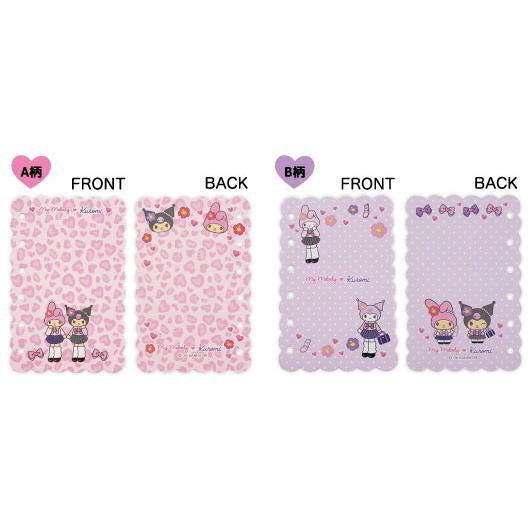 Sanrio | Sanrio Characters Kogyaru Sticker Collecting Sheet - My Melody & Kuromi