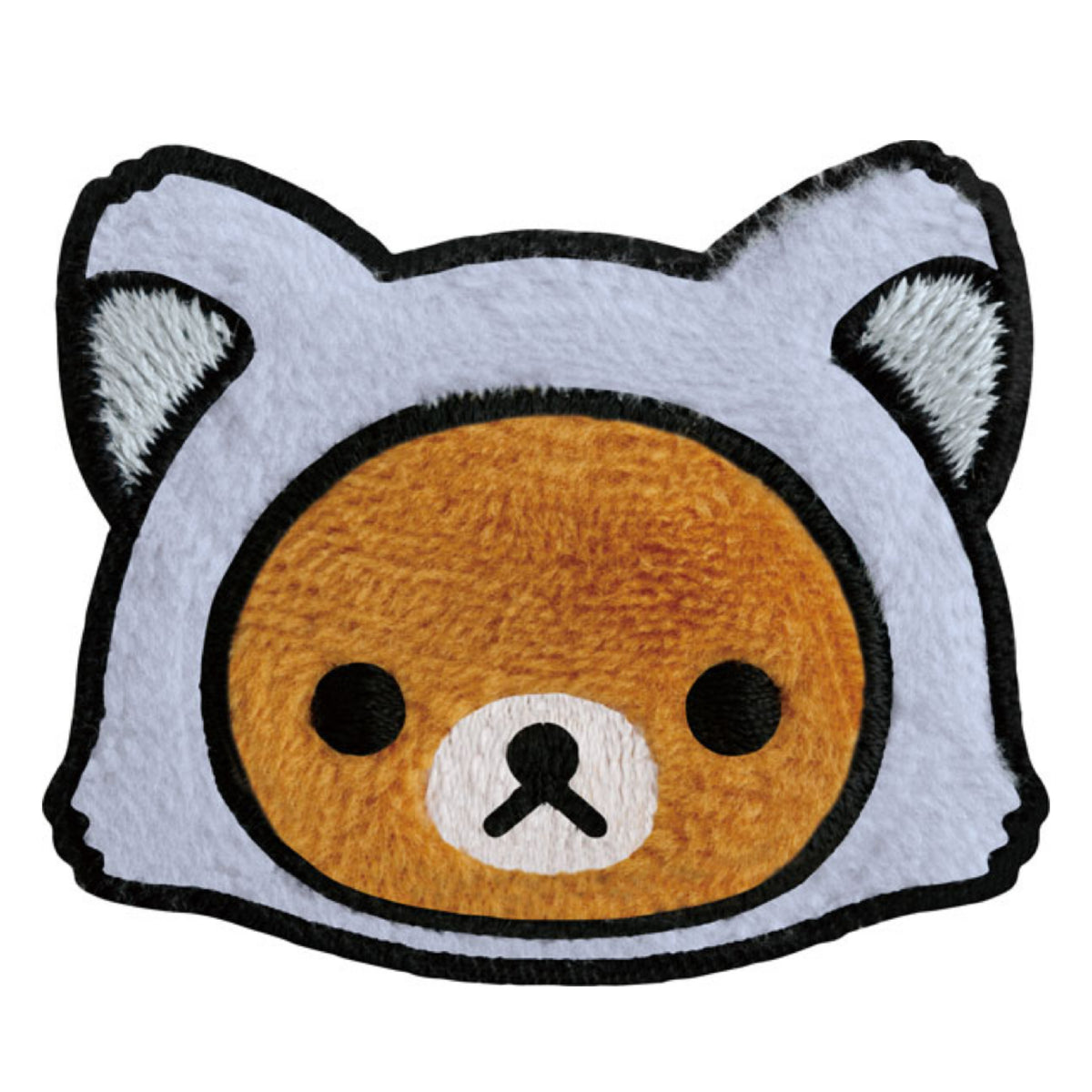 San-X | Rilakkuma and Awawa Neko Theme Patch Sticker - Rilakkuma