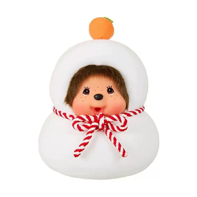 Monchichi Sekiguchi | Monchhichi Plush Toy (S) - Kagami Mochi Japanese New Year