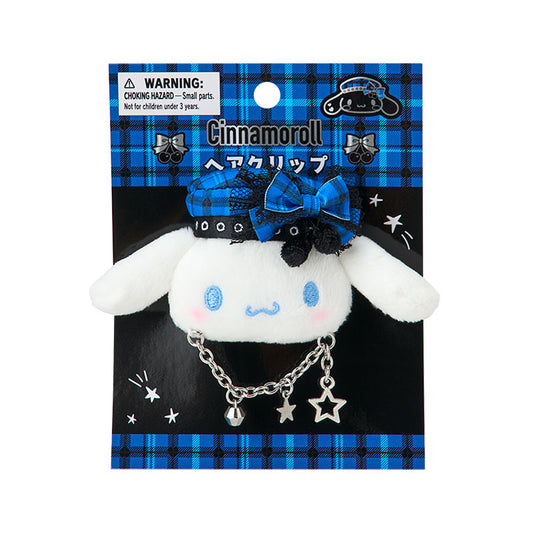 Sanrio | Sanrio Characters Sweet Rock 'n' Check Face-Shaped Hair Clip - Cinnamoroll