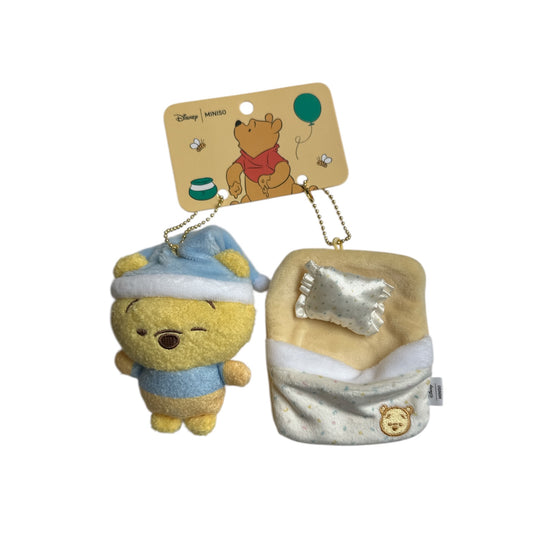 Miniso x Disney | Sweet Dream Collection Mascot Twin Pack with Ball Chain - Winnie the Pooh